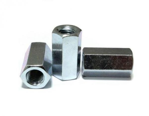 Гайка соедиительная оцинкованная  6х25