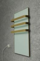 Полотенцесушитель электрический 0,15кВт 480х700х120мм ЭРГН-0,15/220 золотой Теплофон