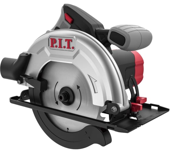 Пила дисковая 185/1400 Вт пропил 60мм PKS185-C3 Pit(60)
