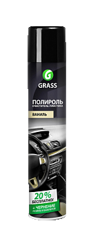 Полироль-очиститель салона Dashboard Cleaner 0.75л аэрозоль ваниль Grass---