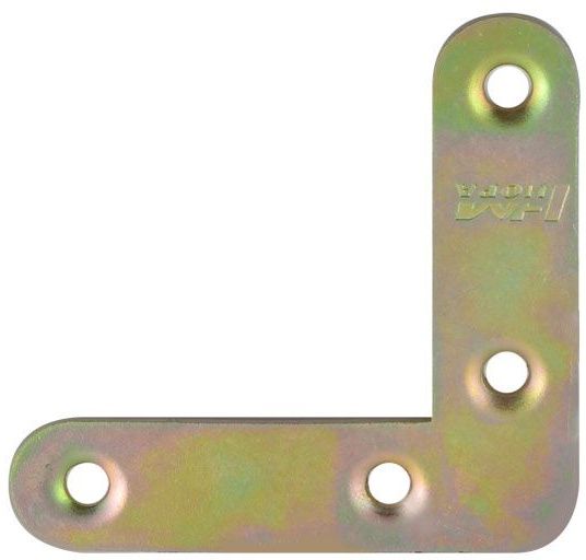 Угольник плоский УГ-75  цинк Металлист