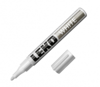 Маркер 3мм белый Extra White Lekon(10)