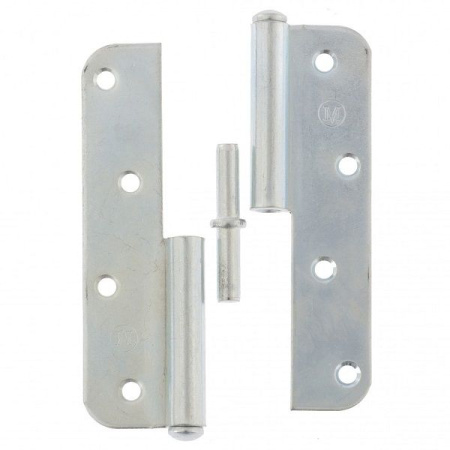 Петля дверная 130мм цинк правая ПН1-130 Металлист