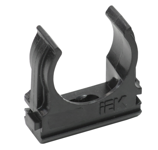 Клипса к трубе гофриров.20 ПНД черная IEK