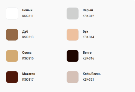 Герметик акриловый 280мл д/дерева и паркета сосна KSK315 Home Kudo(6)