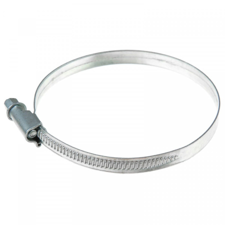 Хомут червячный 130-160мм оцинк