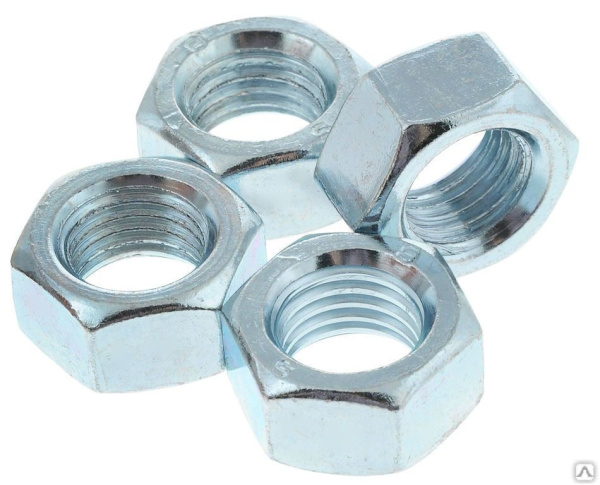 Гайка оцинкованная М18 DIN934